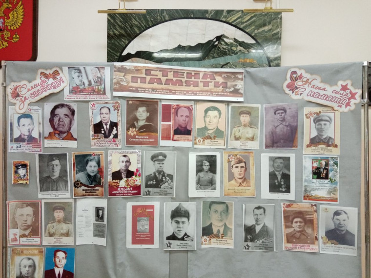 Участие в акции "Стена Памяти".